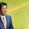 Shinzo Abe reiškia norą asmeniškai susitikti su Kim Jong Unu