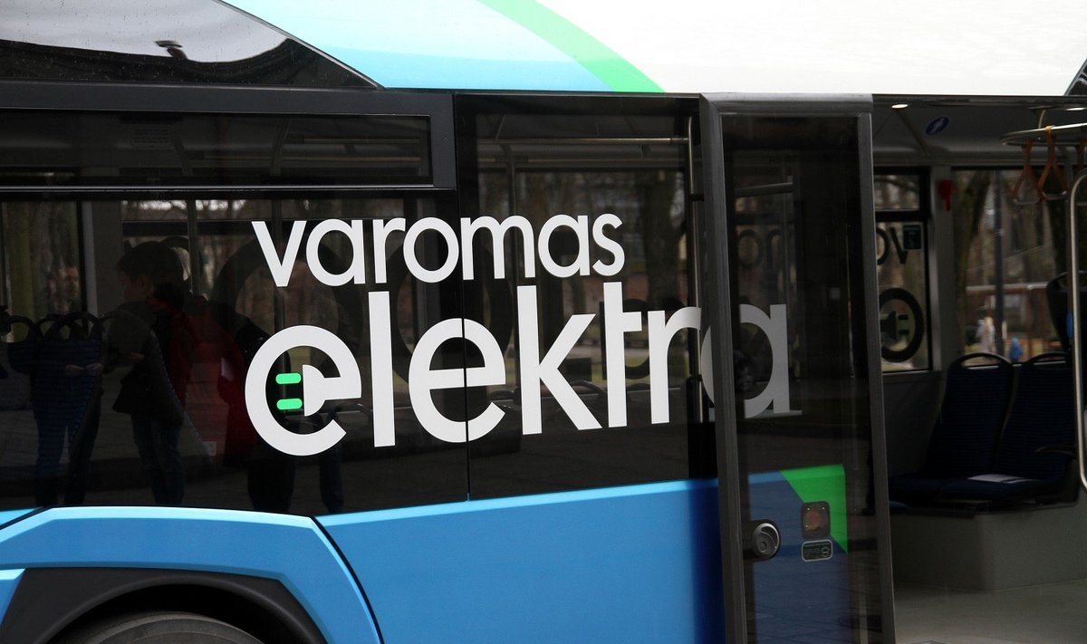 Elektrinis autobusas (asociatyvi nuotr.)