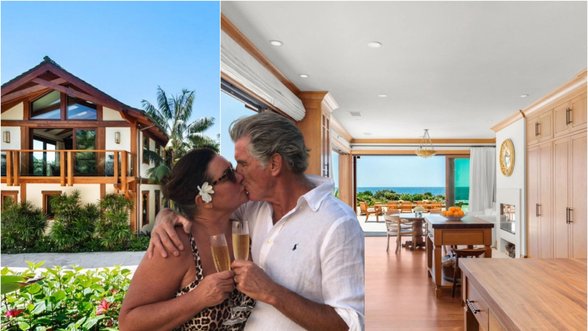 Pierce‘as Brosnanas parduoda šeimos namus Malibu su privačiu paplūdimiu prie vandenyno: už vilą tikisi gauti net 100 mln. dolerių!