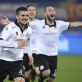 Į Italijos taurės aštuntfinalį iškopė „Spezia“, „Atlanta“ ir „Sampdoria“ klubai