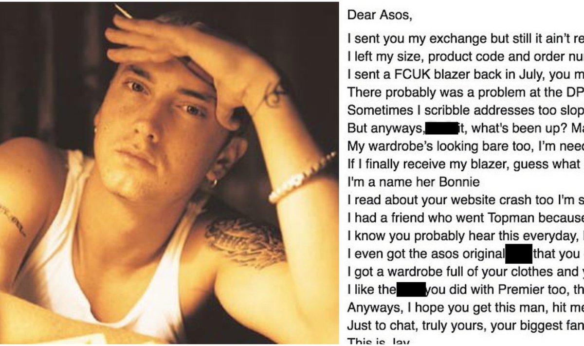 Eminemas, Jay laiškas