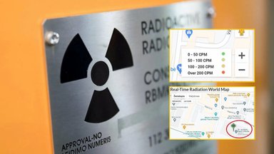 Kaunietį išgąsdino melagingi radiacijos duomenys internete