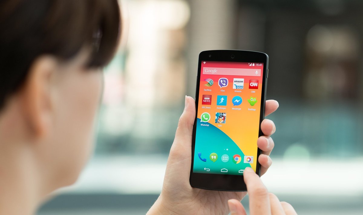 "Google Nexus 5" išmanusis telefonas, gaminamas LG