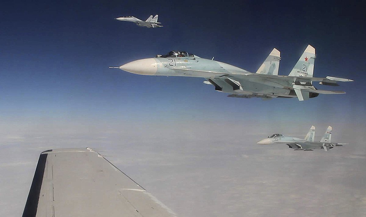Russian Su-27 fighters