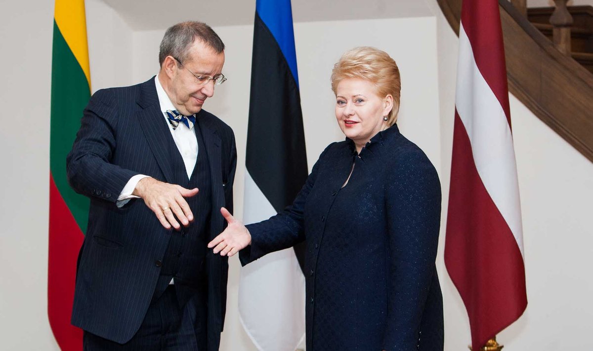 Toomas Hendrikas Ilvesas ir Dalia Grybauskaitė