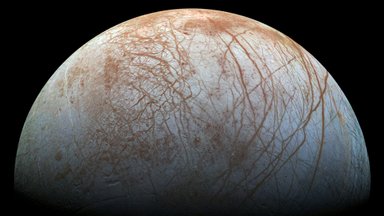 Jupiterio palydove atrastos vandenyje tirpios medžiagos palieka vis mažiau abejonių: ar ten gali būti gyvybė?