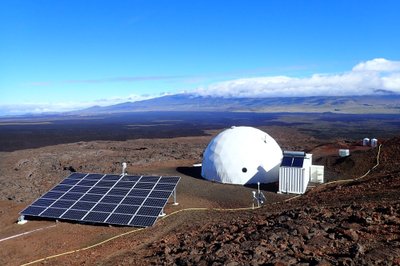 Marso simuliacinių misijų poligonas HI-SEAS, Havajuose. Šaltinis: HI-SEASifornia Polytechnic State University, Pomona