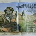 Prancūzai pasipiktino nužudytų tautiečių uniformas vilkinčių talibų nuotraukomis