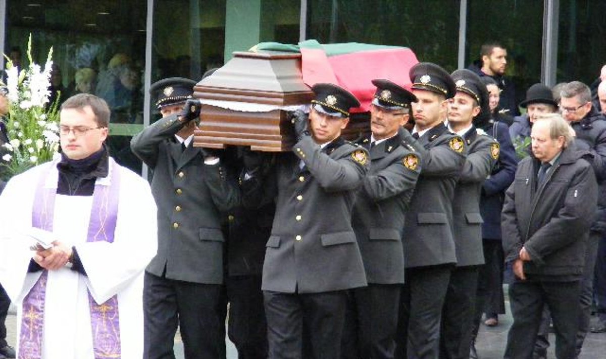Audriaus Šenavičiaus laidotuvės