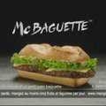 McDonald's“  Paryžiuje imasi prancūzų virtuvės – klientams siūlo „McBaguette“