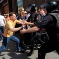Maskvoje per demonstraciją už sąžiningus rinkimus sulaikyta beveik 300 žmonių