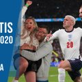 įVARtis Euro2020: Anglai finale, fanų euforija ir rungtynes sugadinęs baudinys
