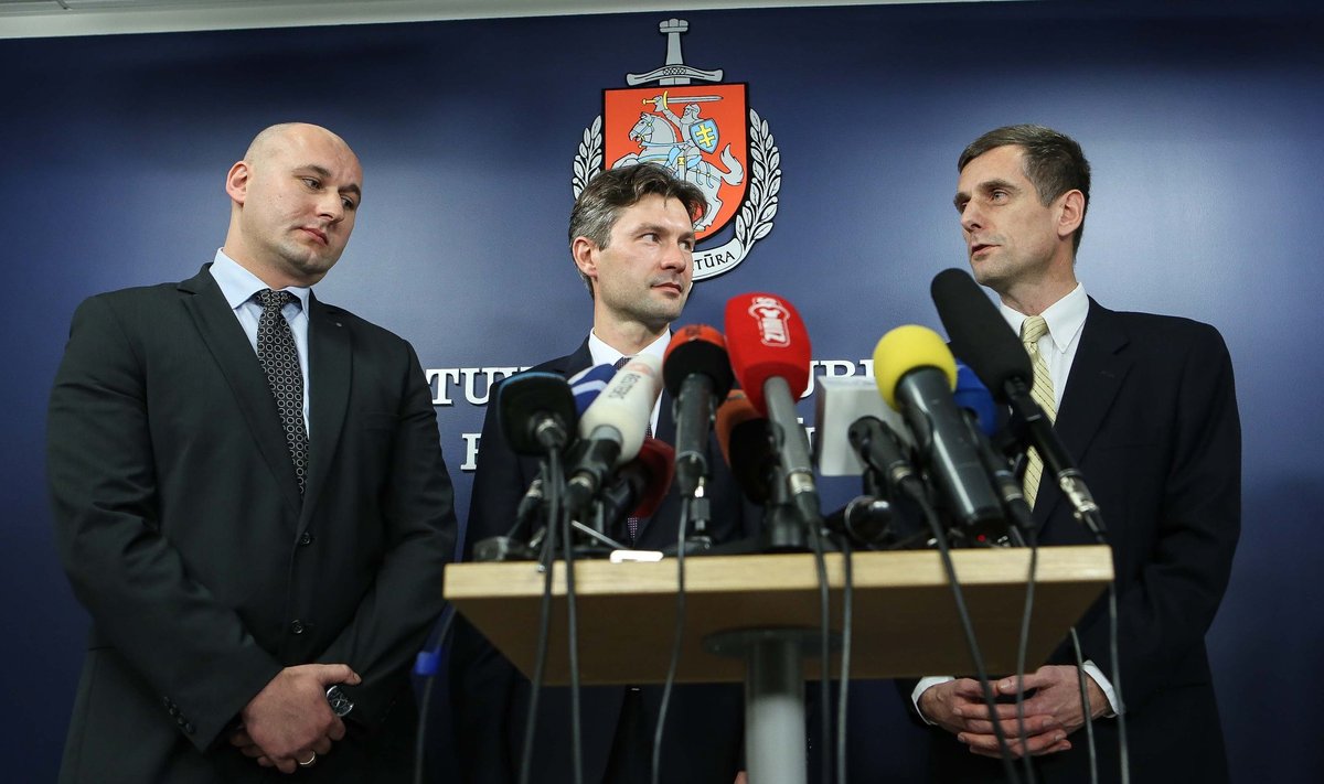 Rolandas Kiškis, Darius Raulušaitis, Gediminas Grina