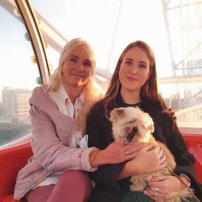 Julija Batura su mama