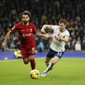 Salah dublis leido „Liverpool“ išplėšti pergalę prieš „Tottenham“ ekipą