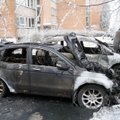 Naktį Kaune ugnis suniokojo abu šeimos automobilius, įtariamas padegimas