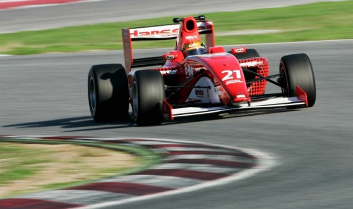 Kazimieras Vasiliauskas "Formulės-2" lenktynėse