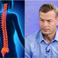 Gydytojas Tankevičius pateikė kelias svarbiausias taisykles visiems, kuriuos kamuoja nugaros skausmai