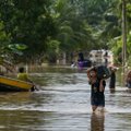 Malaizijoje per potvynius žuvo šeši žmonės, beveik 50,000 evakuota
