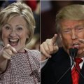 Rinkimų išvakarėse H. Clinton lenkia D. Trumpą