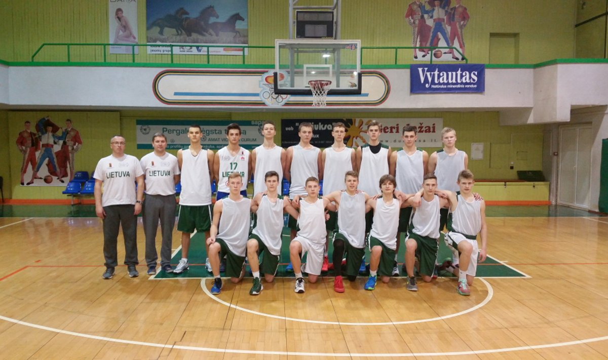 Lietuvos 16-mečių vaikinų krepšinio rinktinė