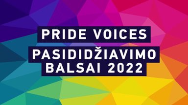 Festivalio „Baltic Pride“ 2022 renginio „Pasididžiavimo balsai“ tiesioginė transliacija