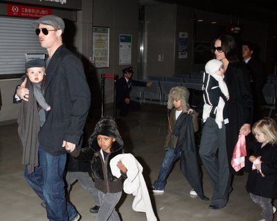 Brado Pitto ir Angelinos Jolie vaikams privalu laikytis keistų taisyklių.