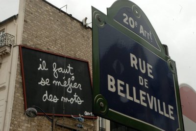 Rue de Belleville, Paryžius (Prancūzija)