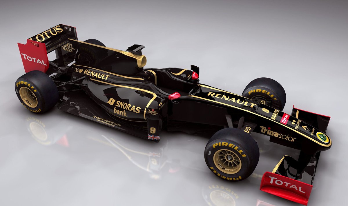 "Lotus Renault" bolidas