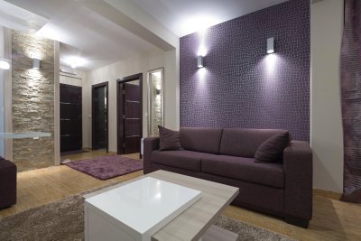 Violetinė spalva namuose