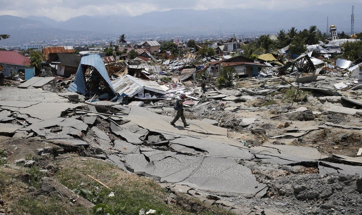 Indonezija po žemės drebėjimo
