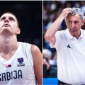 Pešičiaus pasiaiškinimas dėl serbų katastrofos: krepšinis žaidžiamas rankomis, bet reikia ir kojų