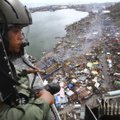 Filipinuose per audrą žuvusių žmonių skaičius padidėjo iki devynių
