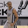 „Spurs“ po pratęsimo iškovojo antrą pergalę ir priartėjo prie NBA finalo