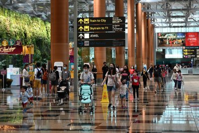 Changi oro uostas Singapūre