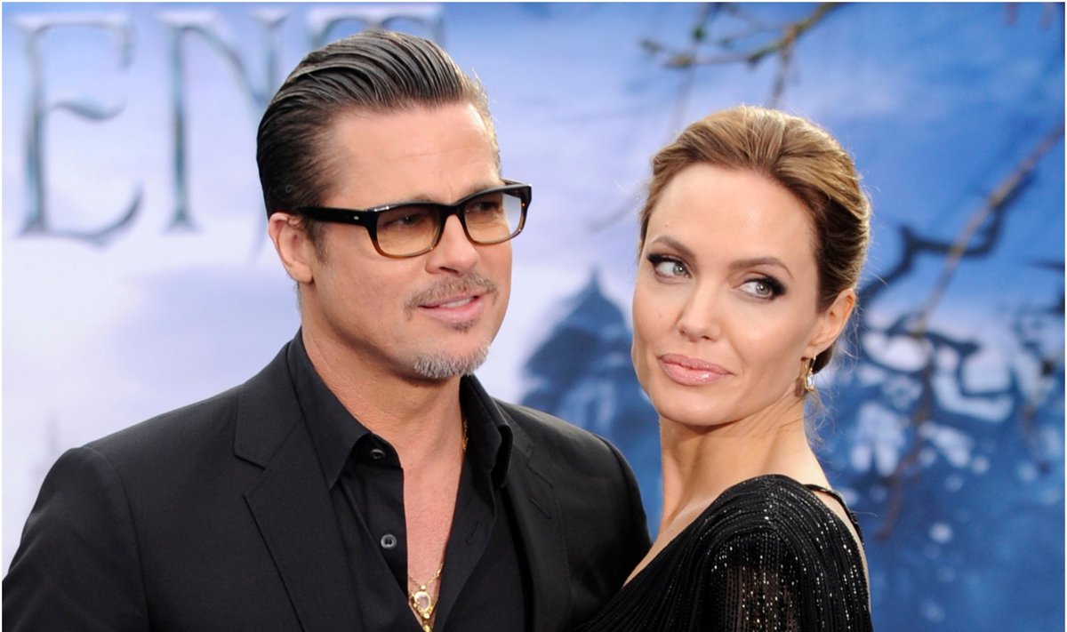 Bradas Pittas ir Angelina Jolie 