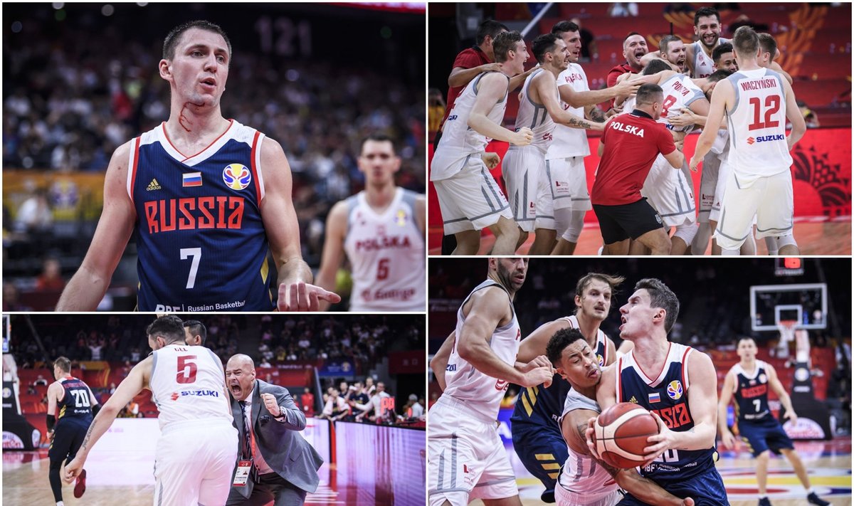 Pasaulio čempionatas: Lenkija - Rusija / FOTO: FIBA