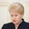 Gyventojų palankumas D.Grybauskaitei toliau mažėja
