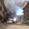 Sirijoje per Idlibo bombardavimą žuvo 58 žmonės