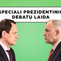 Speciali prezidentinių debatų laida. Vienas prieš vieną: Valdemaras Tomaševskis ir Vytenis Andriukaitis