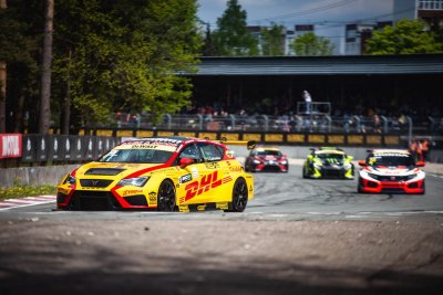Pirmosiose Baltijos šalių TCR čempionato lenktynėse Ramūnas Čapkauskas buvo nepavejamas