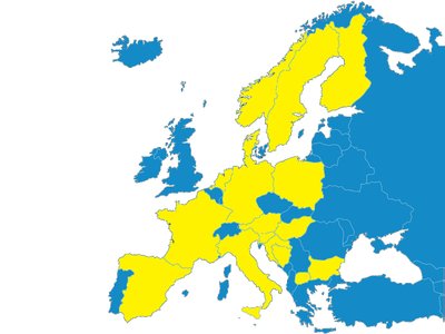 Įvairių formų valstybiniai bankai veikia 18-oje Europos valstybių