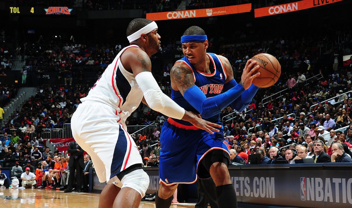 Carmelo Anthony ir Joshas Smithas