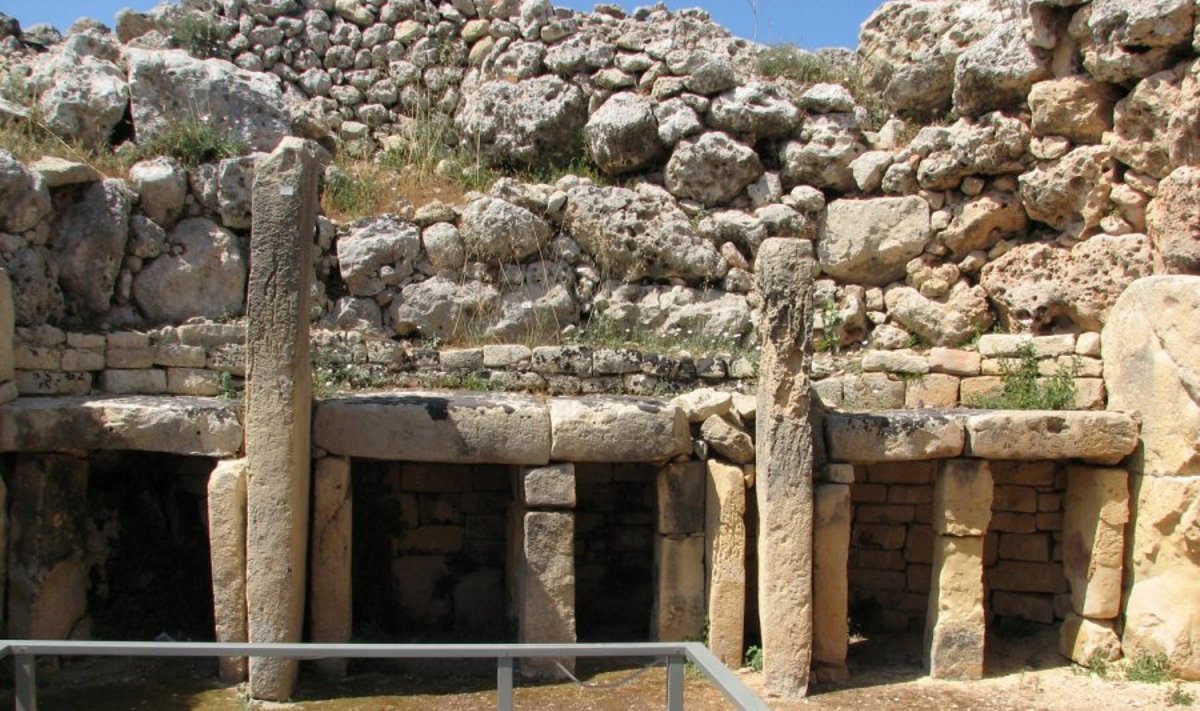 Džgantijos priešistorinė šventykla Gozo saloje
