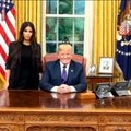 Donaldas Trumpas atsižvelgė į Kim Kardashian prašymą