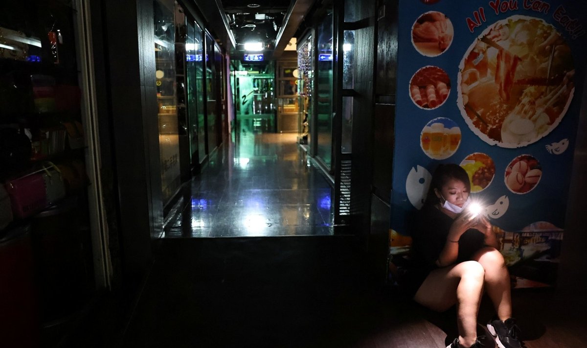Taivane dėl gedimo jėgainėje be elektros liko milijonai žmonių