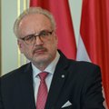 Latvijos prezidentas paragino Vakarus labiau priešintis Rusijai