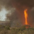 Australijoje užfiksuotas ugnies tornadas
