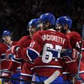 „Canadiens“ pasismagino: į varžovų vartus skriejo dešimt įvarčių