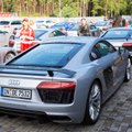 Sportinio vairavimo pamokos su „Audi“: kaip sutramdyti 610 „arklių“